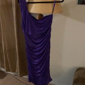 Formal one shoulder dress